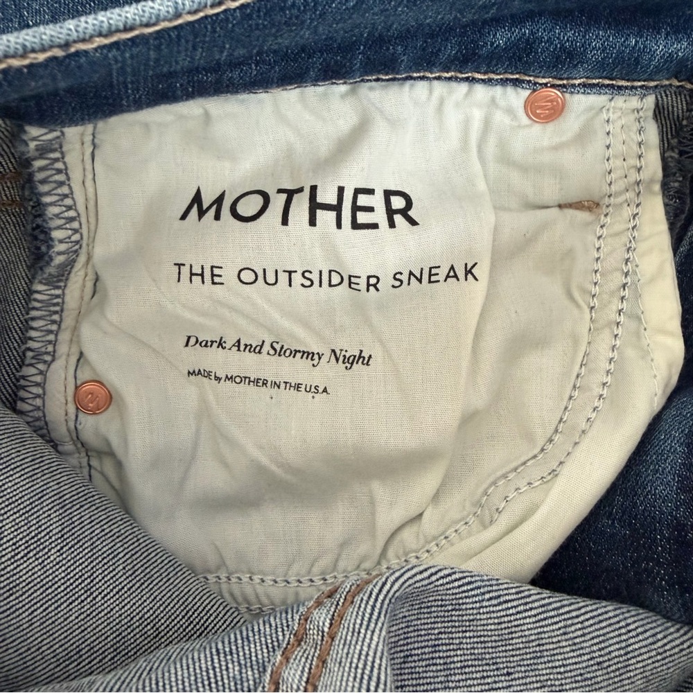 Mother Outsider Sneak in Dark and stormy Night - Size 26 - NWT - Picture 9 of 11